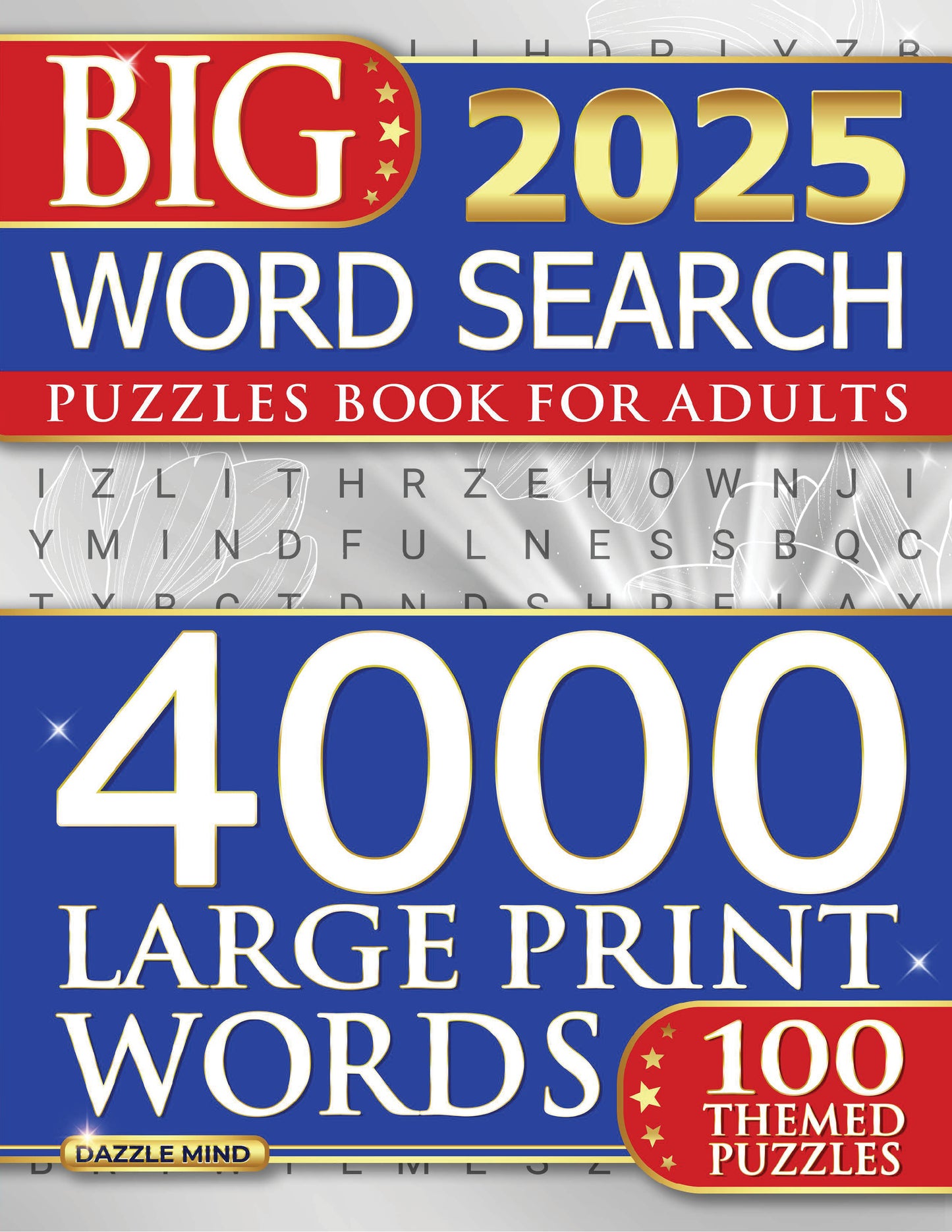 Word Search Books for Adults Large Print Puzzle: Big New Word Find Brain Activity Games For Adult And Seniors