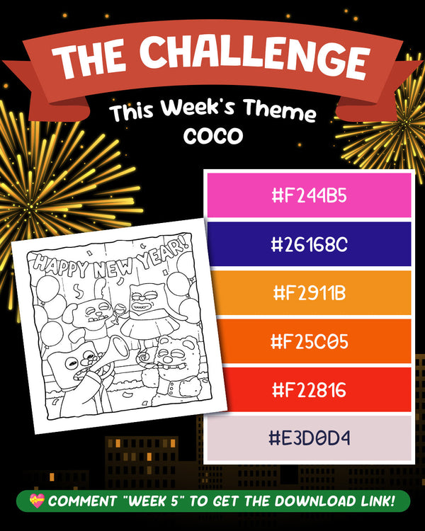 Holiday Weekly: Week 6 Grand Finale - Color Outside The Lines! | The Mojies