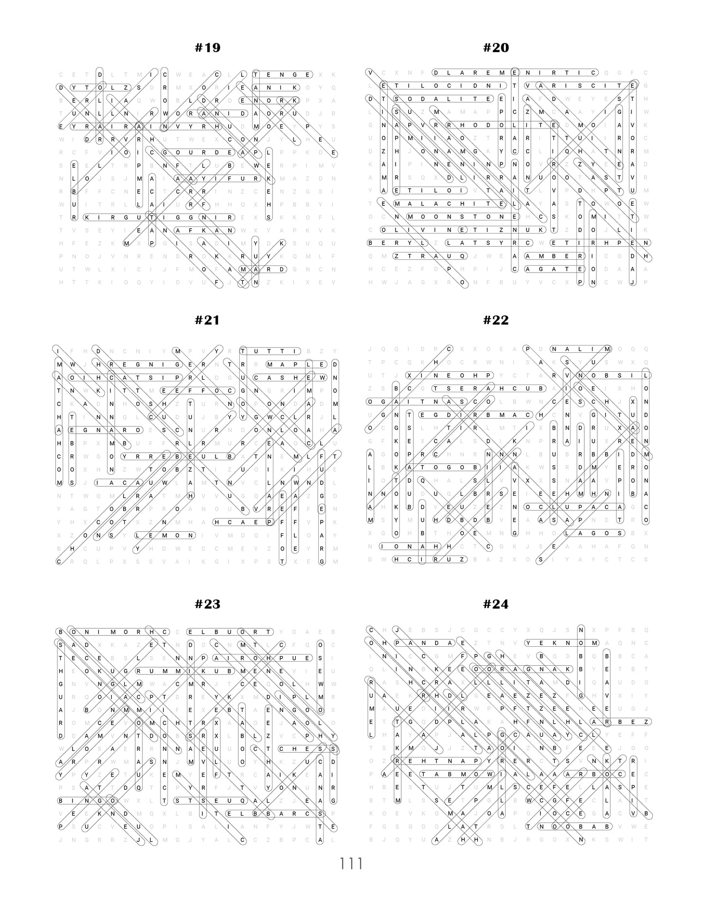 Word Search Books for Adults Large Print Puzzle: Big New Word Find Brain Activity Games For Adult And Seniors