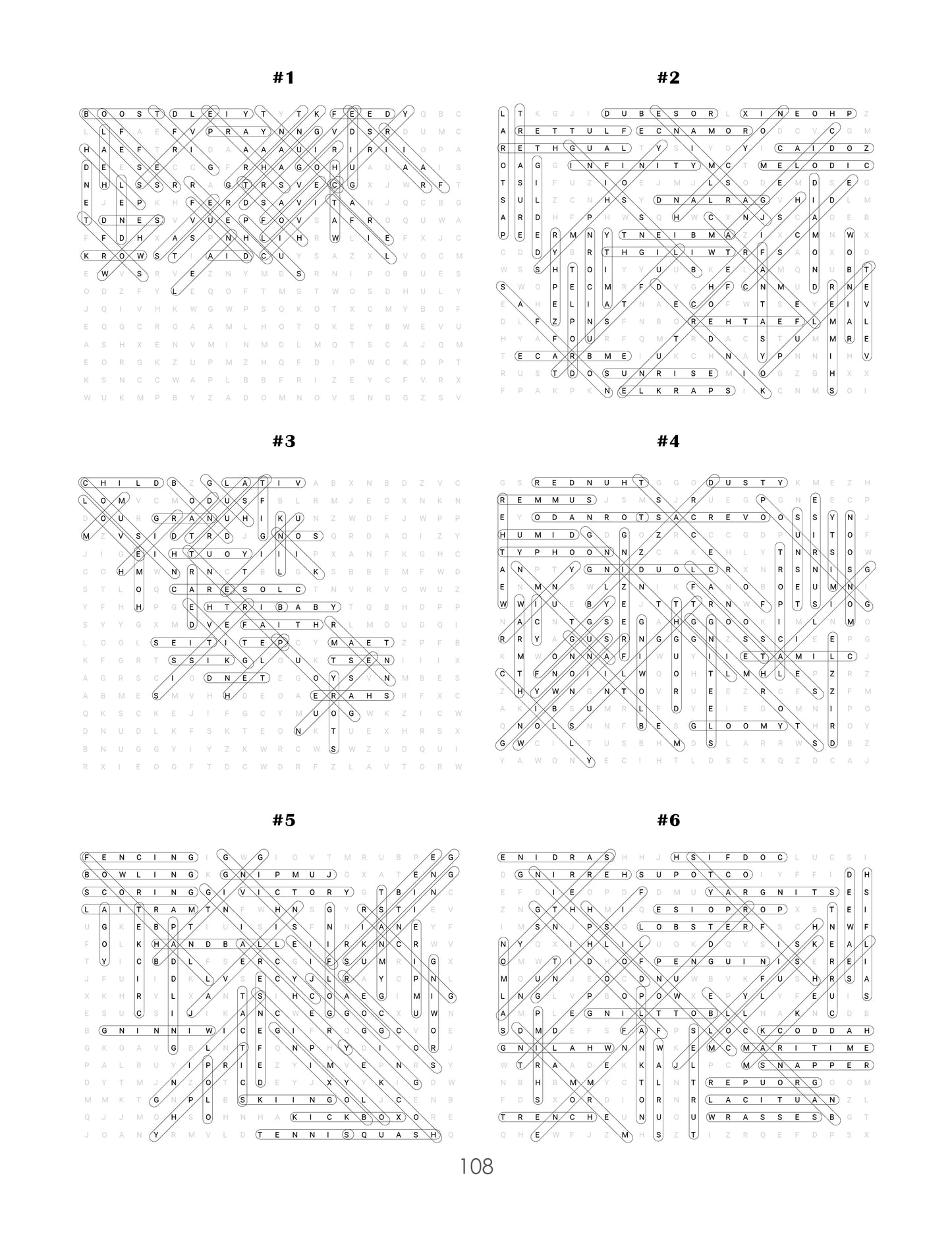 Word Search Books for Adults Large Print Puzzle: Big Word Find Puzzles for Adult & Seniors