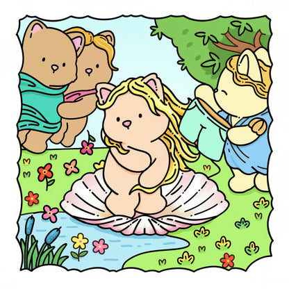 fuzzy caterpieces The Birth of Purrnus