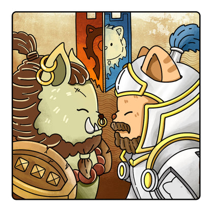 fuzzy gamimals Cat of War