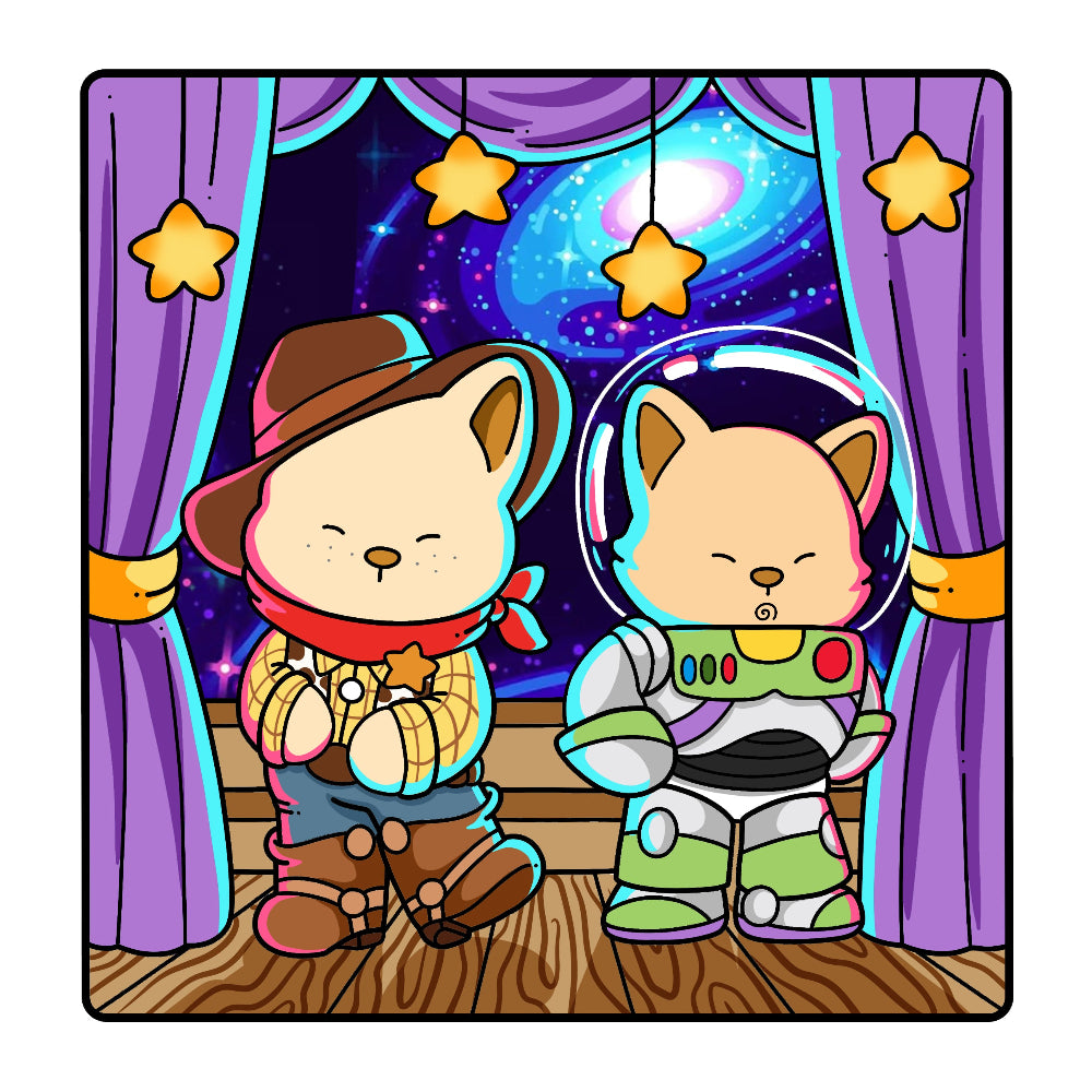 fuzzy meowvies 2 toys story