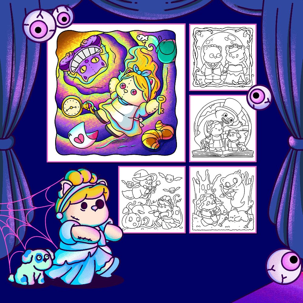 spooky meowvies backcover