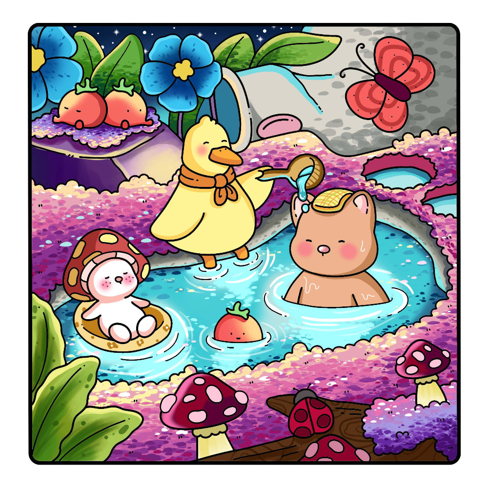 fuzzy wonderland color page 3