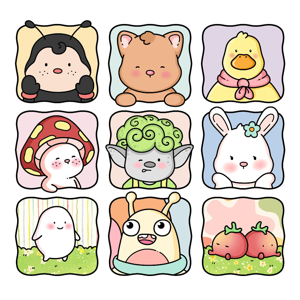 fuzzy wonderland color page 6